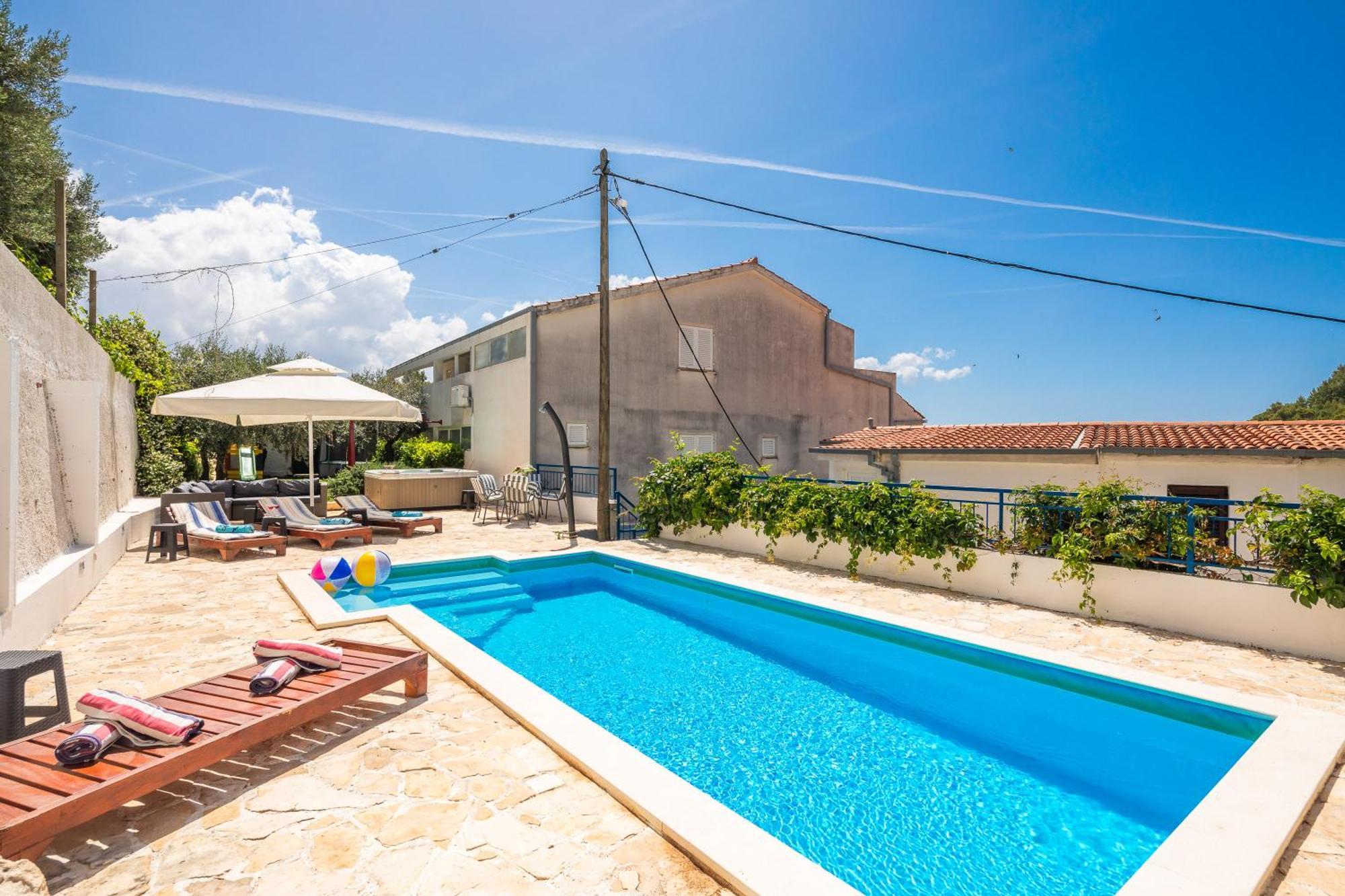 Caleta Seaview Suites II - Pool & Jacuzzi Lokva Rogoznica Zewnętrze zdjęcie